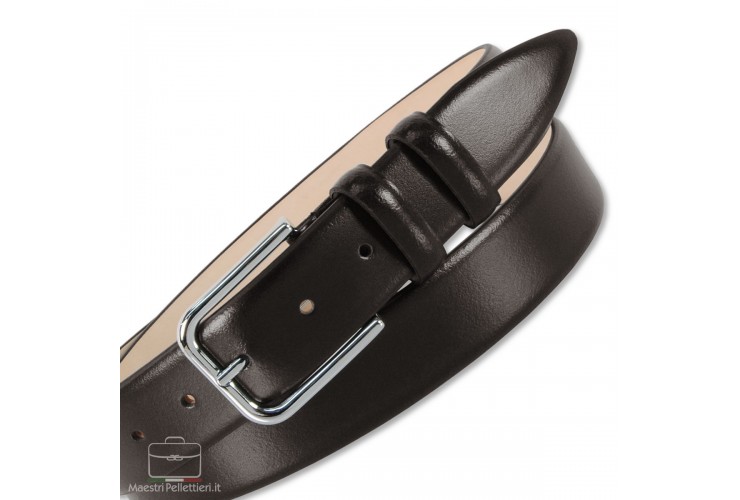 Herren Gürtel für Anzug aus leder Braun Herren Gürtel für Anzug aus leder Braun