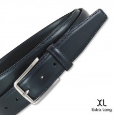 Herren Gürtel Elegant leder Blau XL extra groß Herren Gürtel Elegant leder Blau XL extra groß