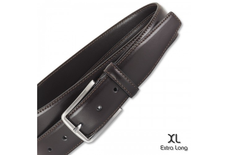 Herren Gürtel Elegant leder Braun XL extra groß Herren Gürtel Elegant leder Braun XL extra groß