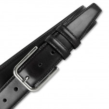 Man's belt in smooth leather Black Man's belt in smooth leather Black