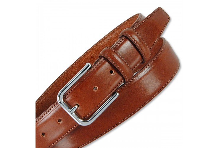 Man's belt in smooth leather Cognac Man's belt in smooth leather Cognac