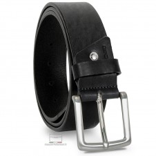 Cintura in Cuoio morbido 4cm Nero Cintura in Cuoio morbido 4cm Nero