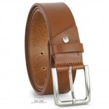 Cintura in Cuoio morbido 4cm Cognac/Marrone Cintura in Cuoio morbido 4cm Cognac/Marrone