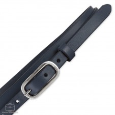 Damengürtel schmal 1.5cm, schnalle Jolie, leder Blau Damengürtel schmal 1.5cm, schnalle Jolie, leder Blau