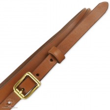 Damengürtel schmal 1.5cm, schnalle Carré, leder Cognac Damengürtel schmal 1.5cm, schnalle Carré, leder Cognac