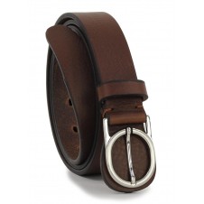 Vintage belt  vegetable leather 3cm Brown