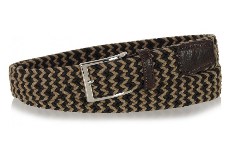 Elegante cintura unisex in pelle, interamente realizzata