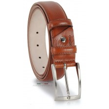 Classic Cognac Man's belt high Italian quality