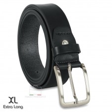 Belt in thick Leather 3,5cm Black extra large Belt in thick Leather 3,5cm Black extra large