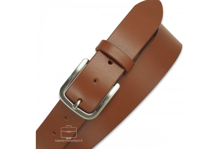 Ledergürtel aus weich hochwertiges VollRindleder 3,5cm Cognac/Braun Ledergürtel aus weich hochwertiges VollRindleder 3,5cm Cognac/Braun