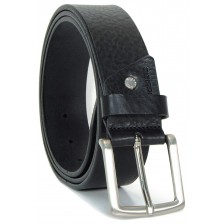 Belt in thick Leather 4cm - Black