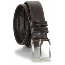 Belt with Zip secret money pocket 4cm Travelbelt in leather Brown Belt with Zip secret money pocket 4cm Travelbelt in leather Brown