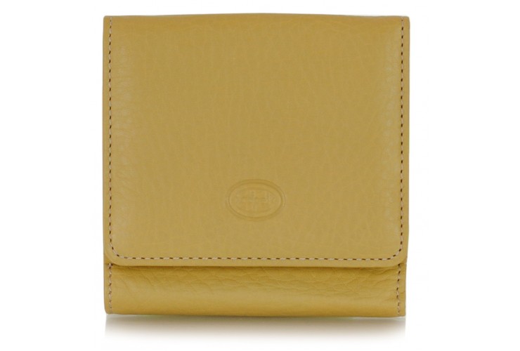 Kleine Mini-Geldbörse Portmonee Wiener Schachtel aus pflanzlich gegerbt leder Beige Kleine Mini-Geldbörse Portmonee Wiener Schachtel aus pflanzlich gegerbt leder Beige
