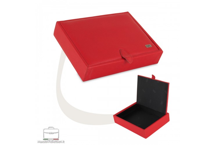 Lederschachtel Lederbox, farbe Rot Lederschachtel Lederbox, farbe Rot