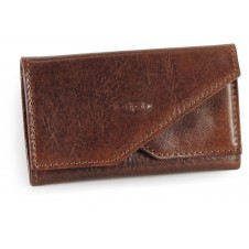 Porta biglietti da visita / credit card in pelle vegetale Marrone Porta biglietti da visita / credit card in pelle vegetale Marrone