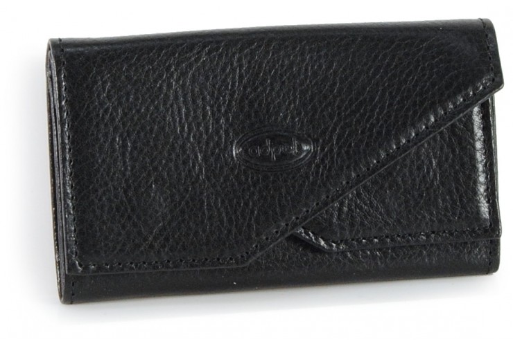 Porta biglietti da visita / credit card in pelle vegetale Nero Porta biglietti da visita / credit card in pelle vegetale Nero