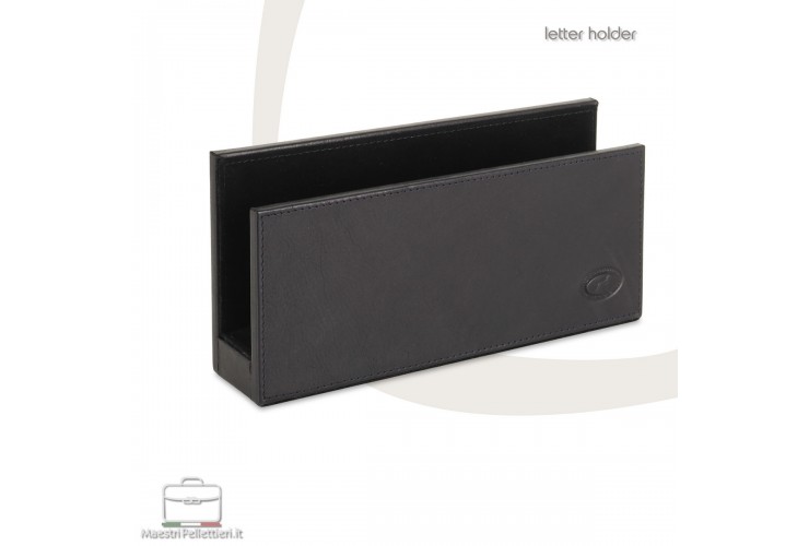 Schreibtischsets Leder kit 4 pflanzlich gegerbt leder Schwarz