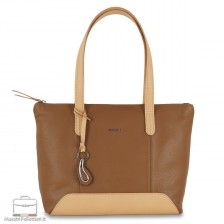 Woman's shopping bag Atena - Hazelnut