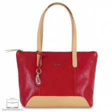 Woman's shopping bag Atena - Red