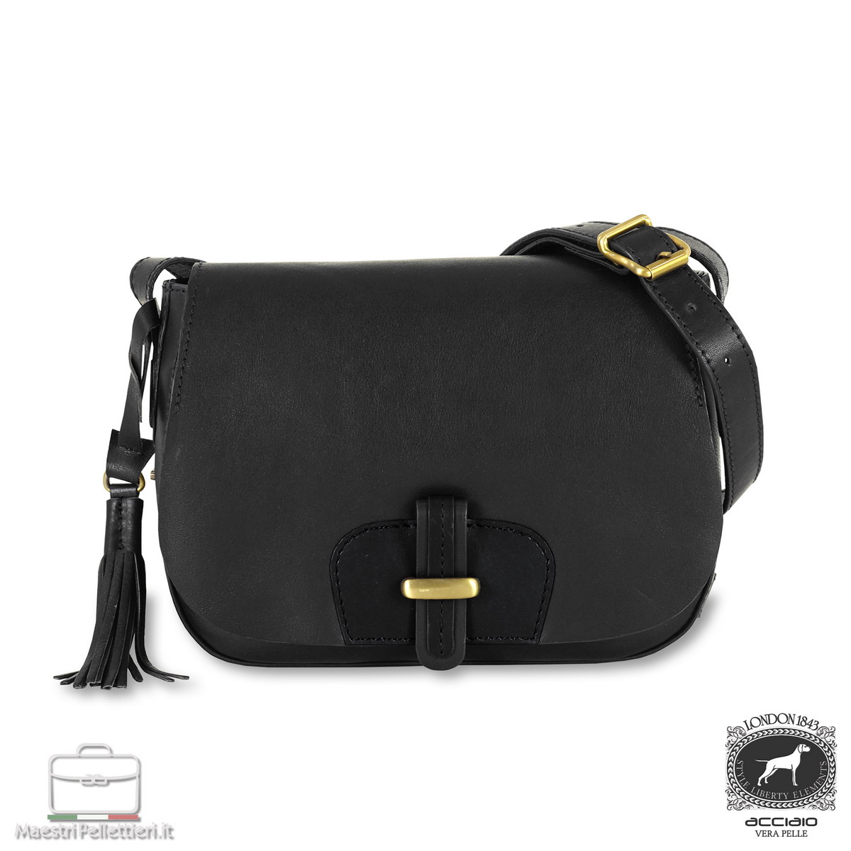 Borsa A Tracolla Donna In Pelle PU Nera, 32x29x13 Cm, 3 Modi, Grande Capacità, Regalo