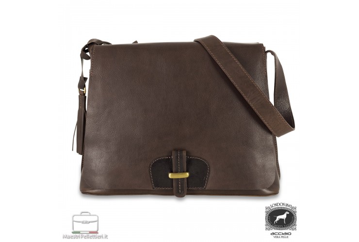 Borsa donna a tracolla in pelle Sarah Marrone