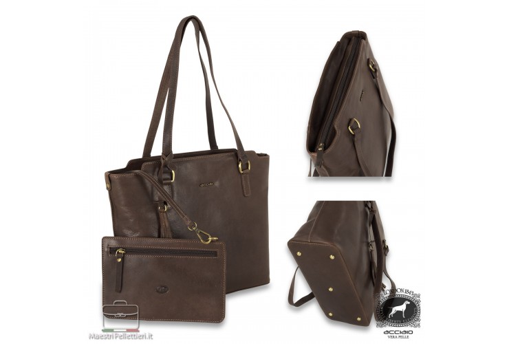 Borsa Business Laptop in Vera Pelle - Andy
