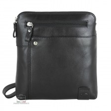 Men's shoulder bag Notting Hill leather Black
