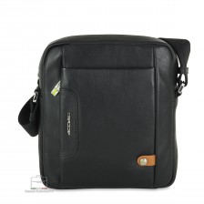 Borsello uomo a tracolla Core in pelle Nero **include omaggio** Borsello uomo a tracolla Core in pelle Nero **include omaggio**
