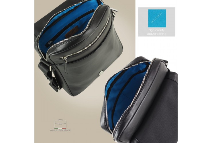 Borsello uomo a tracolla con patta Shift in pelle Marrone Borsello uomo a tracolla con patta Shift in pelle Marrone