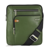 Borsello uomo a tracolla Echo pelle Verde