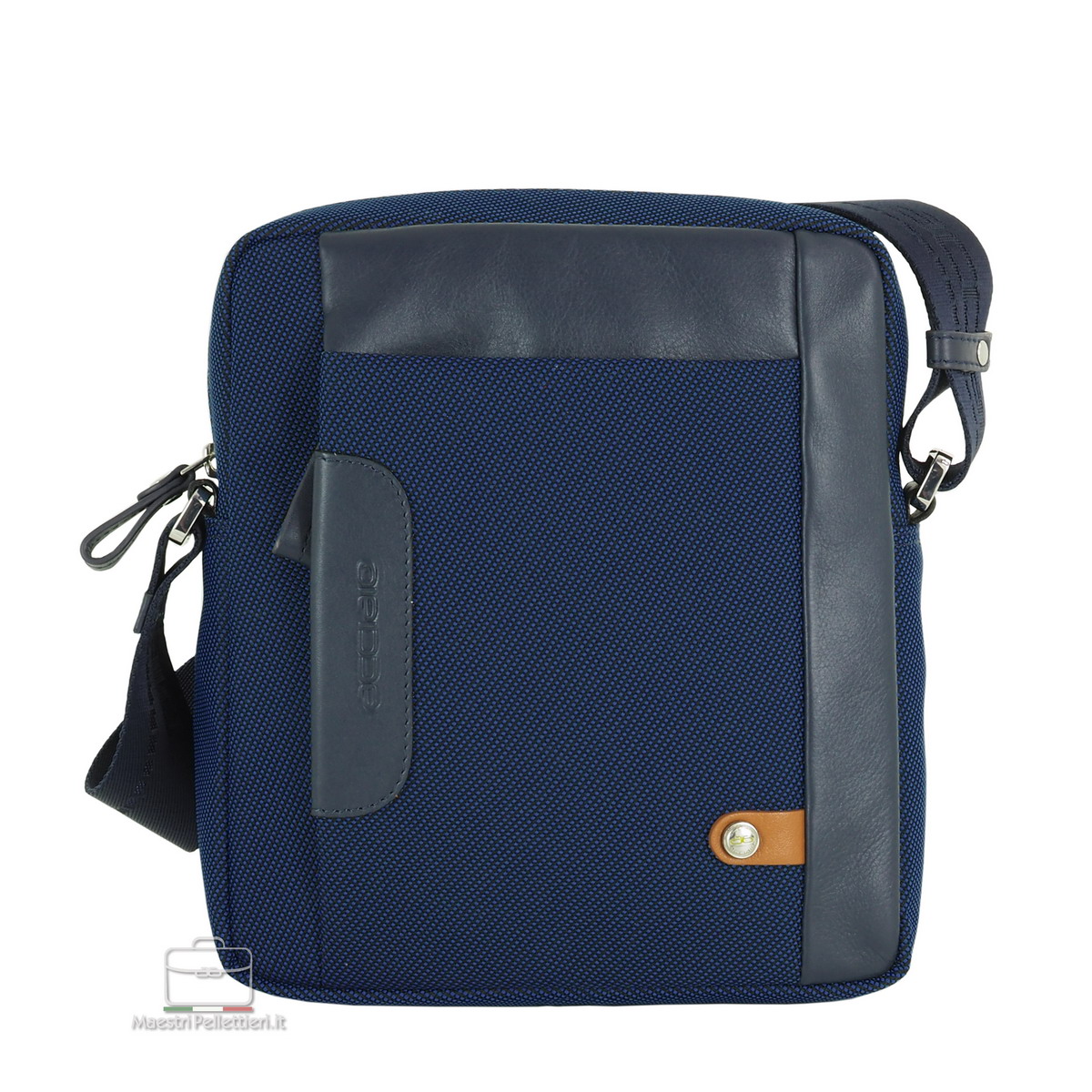 Zaino A Tracolla Uomo Donna, Borsa A Tracolla Nylon Impermeabile, Piccola Per Viaggi Sport Escursioni, Nero