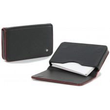 Stylish business / visit card sleeve, magnetic box, with strass 10cm Black/Bordeaux Stylish business / visit card sleeve, magnetic box, with strass 10cm Black/Bordeaux