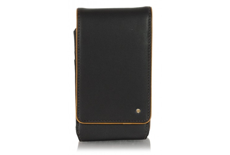 Mini free time shoulder bag, leather Brown Mini free time shoulder bag, leather Brown