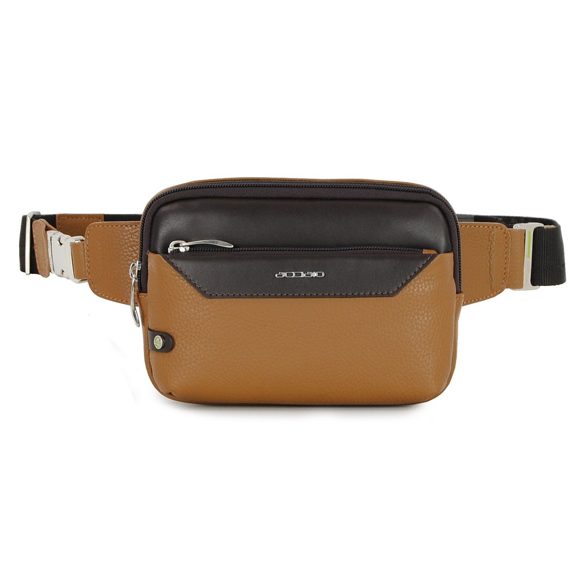 Marsupio / Body colore Cuoio/marrone - made in italy | Acciaio