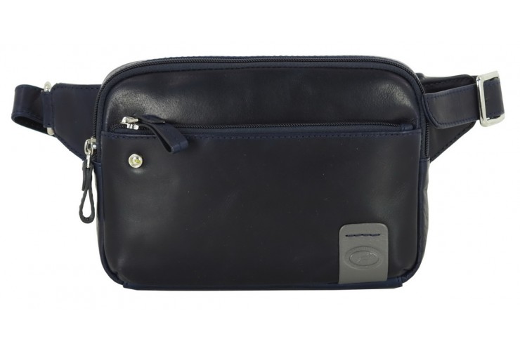 Brusttasche Gürteltasche aus Leder, tablet-fach 8' Blau 23cm Brusttasche Gürteltasche aus Leder, tablet-fach 8' Blau 23cm