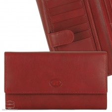 Women's leather wallet with zip "Annabelle" Red Women's leather wallet with zip "Annabelle" Red