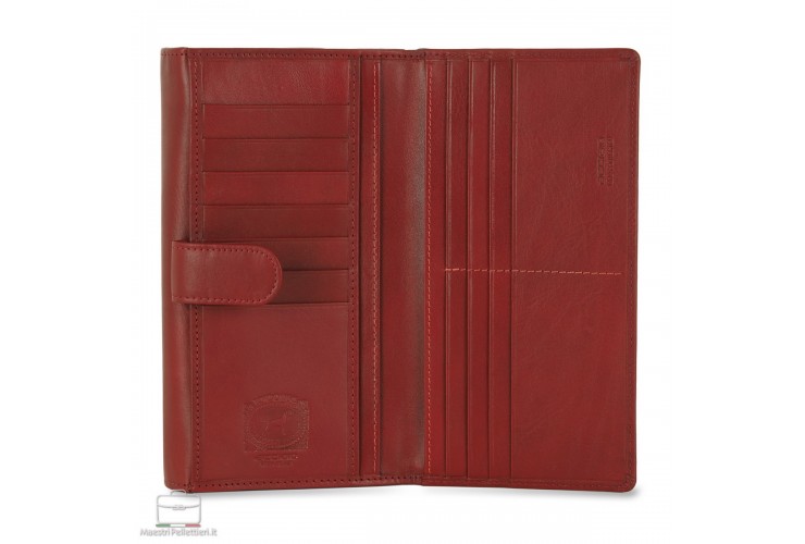 Portafoglio donna in pelle Rosso Annabelle Portafoglio donna in pelle Rosso Annabelle