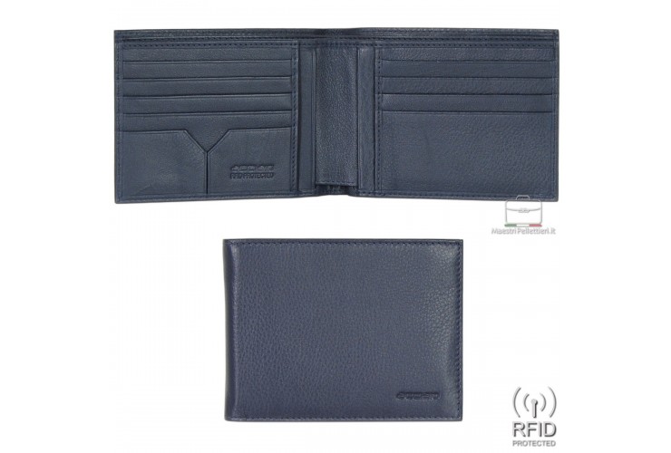 Portafoglio Pelle Polizia Portabadge Sceriffo New York - Portafoglio Pelle Nera Con Tasca Nascosta Portafoglio Con Tasca Badge