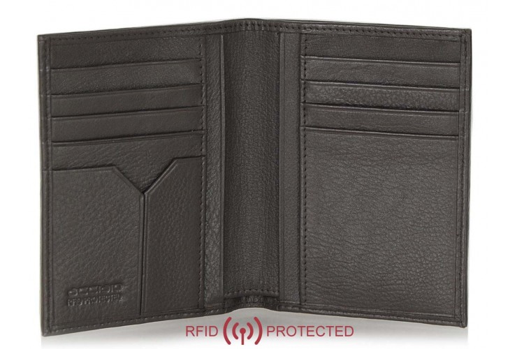 Aigner Northern Lights Portafoglio pelle di daino ebony - 152796-0014