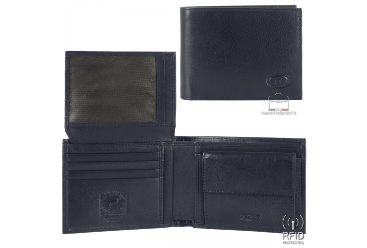 Portafoglio uomo classico anti-rfid Portafoglio uomo classico anti-rfid