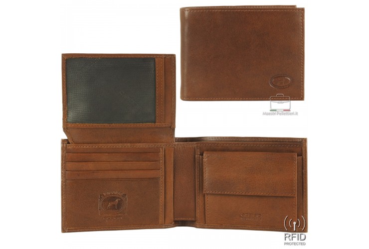 Men's wallet classic anti-rfid Men's wallet classic anti-rfid