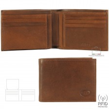 Men's wallet classic anti-rfid with many card slots