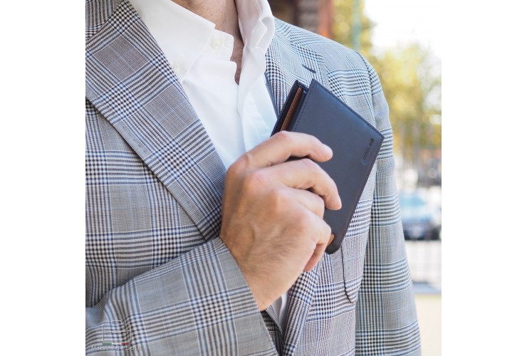 Portafoglio da uomo classico carte di credito e portamonete, Verde Portafoglio da uomo classico carte di credito e portamonete, Verde