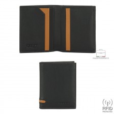 Portafoglio mini da uomo 7 carte Nero Portafoglio mini da uomo 7 carte Nero