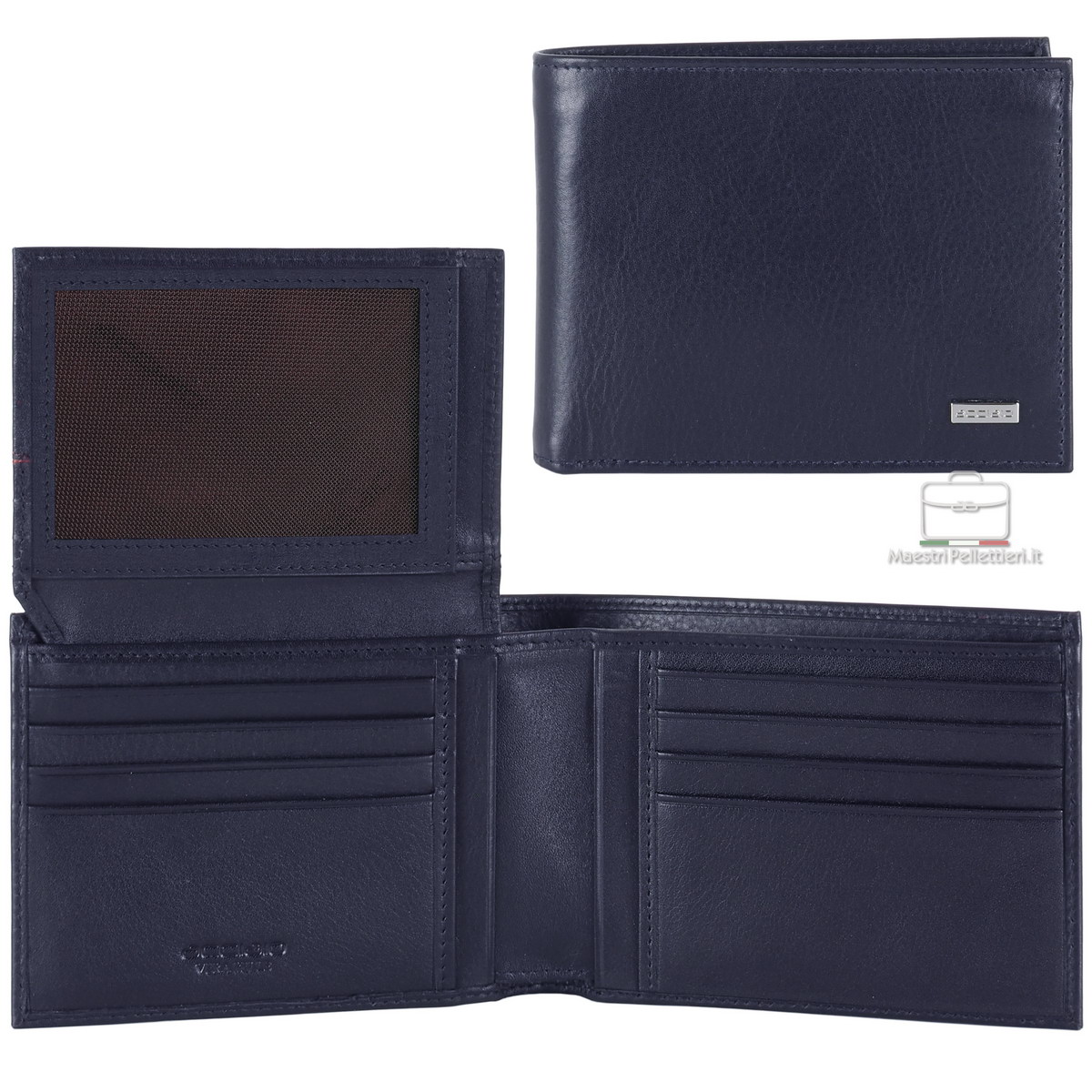 Portafoglio Piccolo Da Uomo Calvin Klein Ck Must Mono Trifold 6Cc W Coin K50k511921 Nero 8720639024780