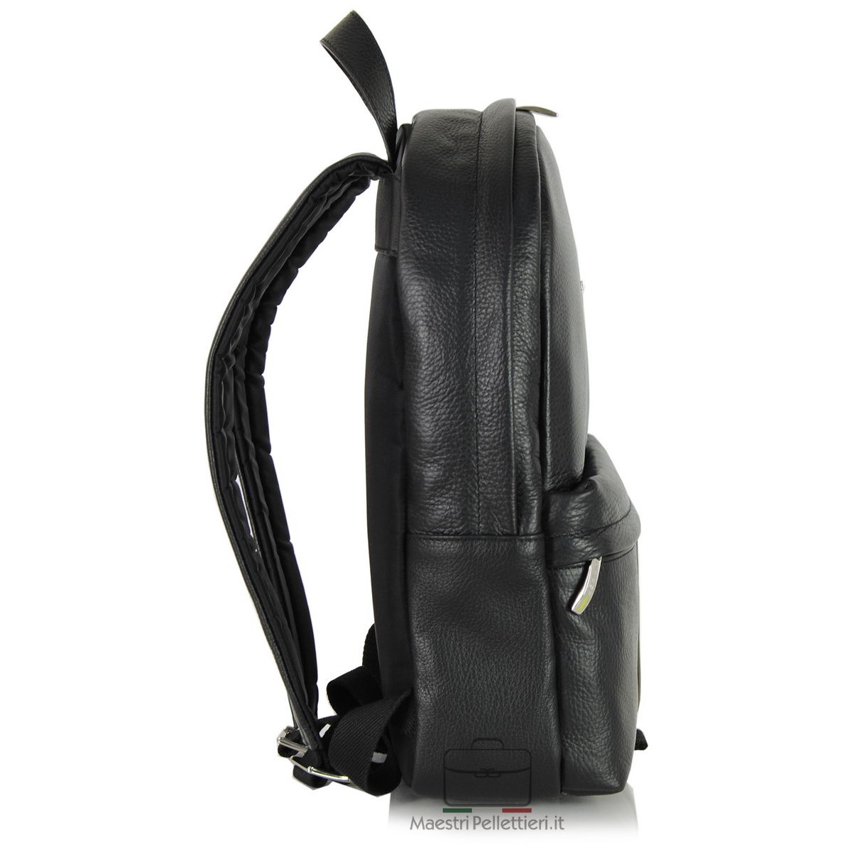 Zaino in pelle Nera uomo e donna 12\