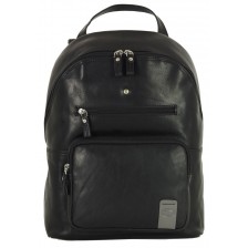 Laptop Backpack Carnaby St. 13" in leather Black