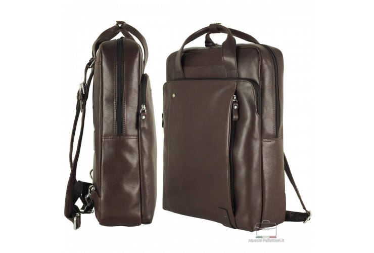 Laptop Briefcases Backpack Downing St. 16" Brown Laptop Briefcases Backpack Downing St. 16" Brown
