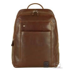 Laptop leather backpack Manchester 15" Chestnut/Brown