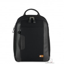 Zaino piccolo Speed tessuto e pelle Nero Zaino piccolo Speed tessuto e pelle Nero